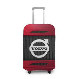 Чехол для чемодана 3D с принтом VOLVO SPORT , 86% полиэфир, 14% спандекс | двустороннее нанесение принта, прорези для ручек и колес | auto | car | volvo | автомобиль | вольво | марка