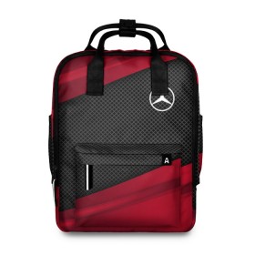 Женский рюкзак 3D с принтом MERCEDES BENZ SPORT , 100% полиэстер | лямки с регулируемой длиной, сверху ручки, чтобы рюкзак нести как сумку. Основное отделение закрывается на молнию, как и внешний карман. Внутри два дополнительных кармана, один из которых закрывается на молнию. По бокам два дополнительных кармашка, куда поместится маленькая бутылочка
 | auto | car | carbon | mercedes | mercedes benz | автомобиль | машина | мерседес