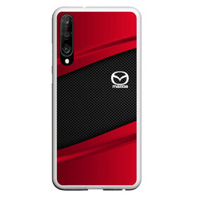 Чехол для Honor P30 с принтом MAZDA SPORT , Силикон | Область печати: задняя сторона чехла, без боковых панелей | auto | car | carbon | mazda | автомобиль | мазда | машина