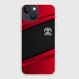 Чехол для iPhone 13 mini с принтом TOYOTA SPORT ,  |  | auto | car | carbon | toyota | автомобиль | машина