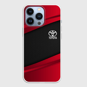 Чехол для iPhone 13 Pro с принтом TOYOTA SPORT ,  |  | auto | car | carbon | toyota | автомобиль | машина