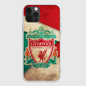 Чехол для iPhone 12 Pro Max с принтом Ливерпуль олд , Силикон |  | fc liverpool | football | liverpool | soccer | ливер | ливерпуль | лига чемпионов | фк ливерпуль | футбол