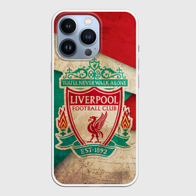 Чехол для iPhone 13 Pro с принтом Ливерпуль олд ,  |  | fc liverpool | football | liverpool | soccer | ливер | ливерпуль | лига чемпионов | фк ливерпуль | футбол