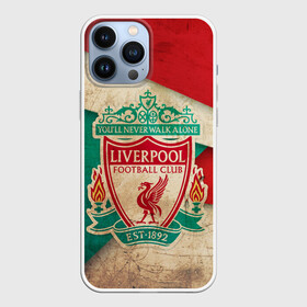 Чехол для iPhone 13 Pro Max с принтом Ливерпуль олд ,  |  | fc liverpool | football | liverpool | soccer | ливер | ливерпуль | лига чемпионов | фк ливерпуль | футбол