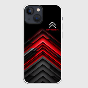 Чехол для iPhone 13 mini с принтом CITROEN. ,  |  | abstract | auto | citroen | geometry | sport | texture | абстракция | авто | автомобиль | автомобильные | бренд | геометрия | марка | машины | спорт | текстура | цитроен | цитрон