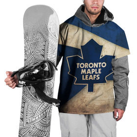 Накидка на куртку 3D с принтом Торонто олд , 100% полиэстер |  | nhl | нхл | спорт | торонто | хоккей
