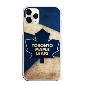 Чехол для iPhone 11 Pro матовый с принтом Торонто олд , Силикон |  | nhl | нхл | спорт | торонто | хоккей