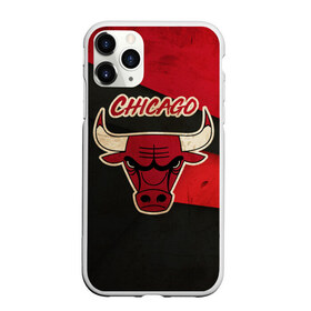 Чехол для iPhone 11 Pro матовый с принтом Чикаго олд , Силикон |  | chicago | chicago bulls | nba | баскетбол | нба | спорт | чикаго | чикаго булз