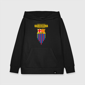 Детская толстовка хлопок с принтом Barcelona , 100% хлопок | Круглый горловой вырез, эластичные манжеты, пояс, капюшен | barca | barcelona | football | sport | барселона | спорт | футбол