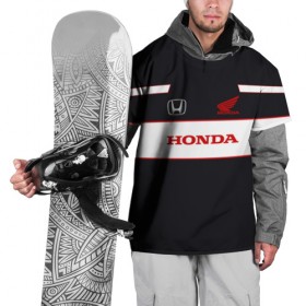 Накидка на куртку 3D с принтом Honda , 100% полиэстер |  | Тематика изображения на принте: honda | авто | автомобиль | лого | машина | хонда