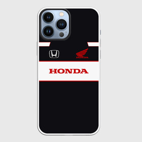 Чехол для iPhone 13 Pro Max с принтом Honda ,  |  | Тематика изображения на принте: honda | авто | автомобиль | лого | машина | хонда