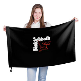 Флаг 3D с принтом BLACK SABBATH , 100% полиэстер | плотность ткани — 95 г/м2, размер — 67 х 109 см. Принт наносится с одной стороны | black sabbath | билл уорд | блэк саббат | британская рок группа | гизер батлер | группа | музыка | оззи осборн | рок | тони айомми | хеви метал