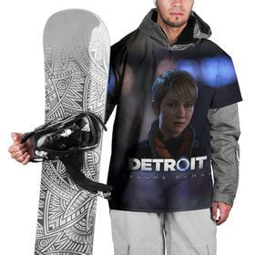 Накидка на куртку 3D с принтом Detroit: Become Human - Kara , 100% полиэстер |  | connor | cyberlife | deviant | ps4 | rk800 |  detroit: become human | детроит | детроит: стать человеком | игры | коннор | пиратs | эксклюзив