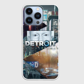 Чехол для iPhone 13 Pro с принтом Detroit: Become Human ,  |  | connor | cyberlife | deviant | ps4 | rk800 |  detroit: become human | детроит | детроит: стать человеком | игры | коннор | пиратs | эксклюзив