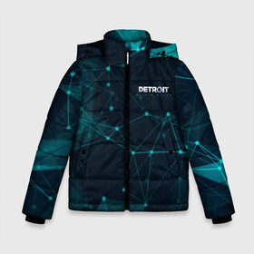 Зимняя куртка для мальчиков 3D Detroit Become Human abstract: , ткань верха — 100% полиэстер; подклад — 100% полиэстер, утеплитель — 100% полиэстер | длина ниже бедра, удлиненная спинка, воротник стойка и отстегивающийся капюшон. Есть боковые карманы с листочкой на кнопках, утяжки по низу изделия и внутренний карман на молнии. 

Предусмотрены светоотражающий принт на спинке, радужный светоотражающий элемент на пуллере молнии и на резинке для утяжки | connor | cyberlife | deviant | ps4 | rk800 |  detroit: become human | детроит | детроит: стать человеком | игры | коннор | пиратs | эксклюзив