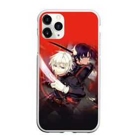 Чехол для iPhone 11 Pro матовый с принтом Shinya & Guren , Силикон |  | owari no seraph | seraph of the end | последний серафим