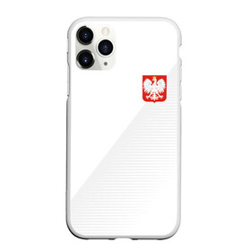 Чехол для iPhone 11 Pro Max матовый с принтом Польша домашняя форма , Силикон |  | 