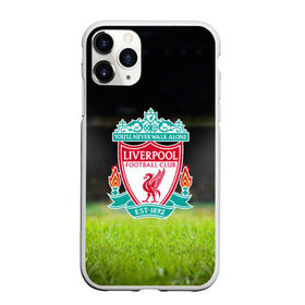 Чехол для iPhone 11 Pro Max матовый с принтом LIVERPOOL , Силикон |  | football | soccer | ливерпуль