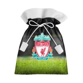 Подарочный 3D мешок с принтом LIVERPOOL , 100% полиэстер | Размер: 29*39 см | Тематика изображения на принте: football | soccer | ливерпуль