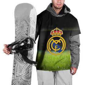 Накидка на куртку 3D с принтом REAL MADRID , 100% полиэстер |  | football | soccer | реал мадрид