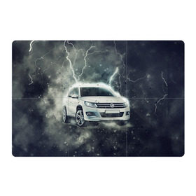 Магнитный плакат 3Х2 с принтом Volkswagen Tiguan , Полимерный материал с магнитным слоем | 6 деталей размером 9*9 см | Тематика изображения на принте: tiguan | volkswagen