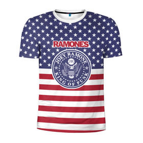 Мужская футболка 3D спортивная с принтом Ramones , 100% полиэстер с улучшенными характеристиками | приталенный силуэт, круглая горловина, широкие плечи, сужается к линии бедра | группа | панк | рамон | рамонес | рамоунз | рамоунс | рок | хард