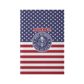 Обложка для паспорта матовая кожа с принтом Ramones , натуральная матовая кожа | размер 19,3 х 13,7 см; прозрачные пластиковые крепления | группа | панк | рамон | рамонес | рамоунз | рамоунс | рок | хард