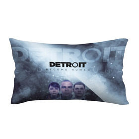 Подушка 3D антистресс с принтом Detroit become human , наволочка — 100% полиэстер, наполнитель — вспененный полистирол | состоит из подушки и наволочки на молнии | Тематика изображения на принте: dbh | detroit | gamer