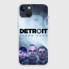 Чехол для iPhone 13 с принтом Detroit become human ,  |  | dbh | detroit | gamer