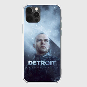 Чехол для iPhone 12 Pro Max с принтом Detroit become human , Силикон |  | dbh | detroit | gamer