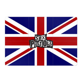 Магнитный плакат 3Х2 с принтом Sex Pistols , Полимерный материал с магнитным слоем | 6 деталей размером 9*9 см | англия | британия | панк | флаг
