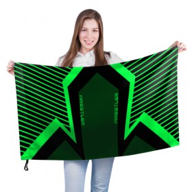 Флаг 3D с принтом Wrestler , 100% полиэстер | плотность ткани — 95 г/м2, размер — 67 х 109 см. Принт наносится с одной стороны | борец | борьба | кислотный