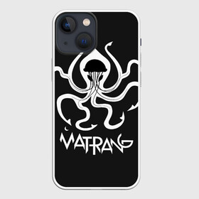 Чехол для iPhone 13 mini с принтом Матранг (медуза) ,  |  | Тематика изображения на принте: gazgolder | matrang | meduza | матранг | медуза