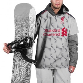 Накидка на куртку 3D с принтом Liverpool alternative 18-19 , 100% полиэстер |  | 