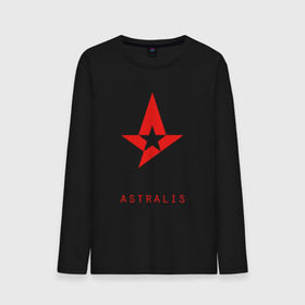 Мужской лонгслив хлопок с принтом Astralis - The Form , 100% хлопок |  | astralis | counter strike | cs go