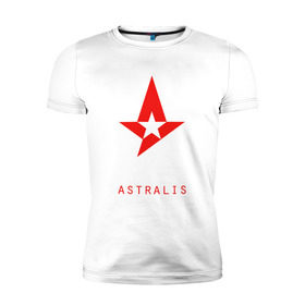 Мужская футболка премиум с принтом Astralis - The Form , 92% хлопок, 8% лайкра | приталенный силуэт, круглый вырез ворота, длина до линии бедра, короткий рукав | Тематика изображения на принте: astralis | counter strike | cs go