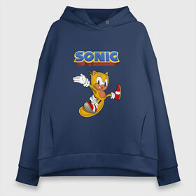 Женское худи Oversize хлопок с принтом Sonic , френч-терри — 70% хлопок, 30% полиэстер. Мягкий теплый начес внутри —100% хлопок | боковые карманы, эластичные манжеты и нижняя кромка, капюшон на магнитной кнопке | hedgehog | knuckles | sega | sonic | super | tails | ёжик | ехидна | лисенок | лисица | наклз | сега | соник | супер | суперёжик | тэилз | тэилс