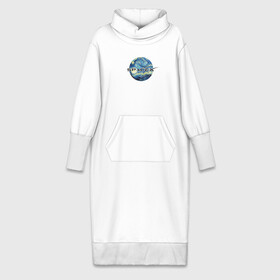 Платье удлиненное хлопок с принтом Space X ,  |  | ван гог | илон | илон маск | искусство | космос | лунная ночь | маск | небо | прикольная | технологии | тренд
