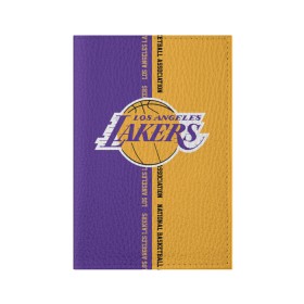 Обложка для паспорта матовая кожа с принтом Los angeles lakers. NBA , натуральная матовая кожа | размер 19,3 х 13,7 см; прозрачные пластиковые крепления | basketbal | basketball | la | lakers | los angeles | los angeles lakers | national | nba | анжелес | баскетбол | лос анджелес | лэйкерс | национальная бескетбольная ассоциация | нба | онил | шакил