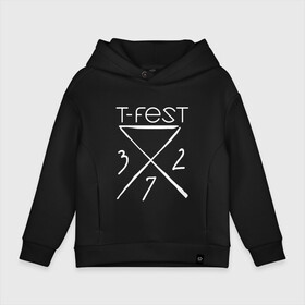 Детское худи Oversize хлопок с принтом T-Fest , френч-терри — 70% хлопок, 30% полиэстер. Мягкий теплый начес внутри —100% хлопок | боковые карманы, эластичные манжеты и нижняя кромка, капюшон на магнитной кнопке | gazgolder | hip hop | mc | rap | t fest | tfest | исполнитель | кирилл | мс | незборецький | реп | репер | речитатив | рэп | рэпер | т | т фест | тфест | украинский | участник | фест | хип | хипхоп | хоп