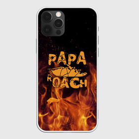Чехол для iPhone 12 Pro Max с принтом Papa Roach , Силикон |  | papa roach | roach | папа роач | папароач | папароч | роач | роч