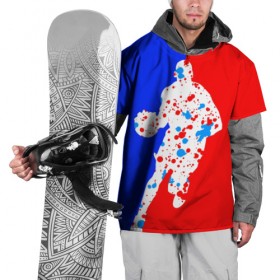 Накидка на куртку 3D с принтом Форма баскетболиста , 100% полиэстер |  | Тематика изображения на принте: nba | sport | баскетбалист | мяч | спорт | спортзал | спортивки | спортивная форма | спортивные игры | форма