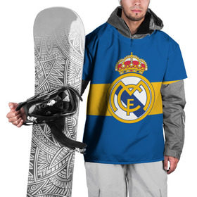 Накидка на куртку 3D с принтом Реал Мадрид , 100% полиэстер |  | football | logo | real madrid | spain | sport | арт | испания | лига | лого | реал | спорт | текстура | фк | футбол | футбольный клуб | эмблема