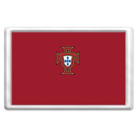 Магнит 45*70 с принтом Сборная Португалии , Пластик | Размер: 78*52 мм; Размер печати: 70*45 | 