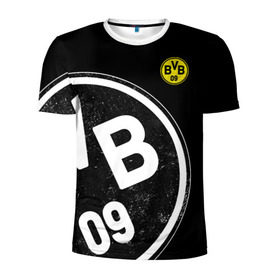 Мужская футболка 3D спортивная с принтом Borussia Dortmund Exclusive , 100% полиэстер с улучшенными характеристиками | приталенный силуэт, круглая горловина, широкие плечи, сужается к линии бедра | боруссия | дортмунд