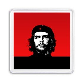 Магнит 55*55 с принтом Che Guevara , Пластик | Размер: 65*65 мм; Размер печати: 55*55 мм | 