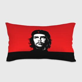 Подушка 3D антистресс с принтом Che Guevara , наволочка — 100% полиэстер, наполнитель — вспененный полистирол | состоит из подушки и наволочки на молнии | 