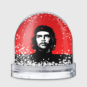 Водяной шар с принтом Che Guevara , Пластик | Изображение внутри шара печатается на глянцевой фотобумаге с двух сторон | 