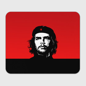 Коврик прямоугольный с принтом Che Guevara , натуральный каучук | размер 230 х 185 мм; запечатка лицевой стороны | 