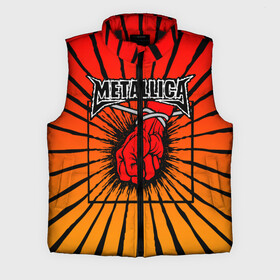 Мужской жилет утепленный 3D с принтом Metallica ,  |  | Тематика изображения на принте: anger | fans | metall | metallica | st | альбом | альбома | группа | логотип | металл | металлика | обложка | фанат
